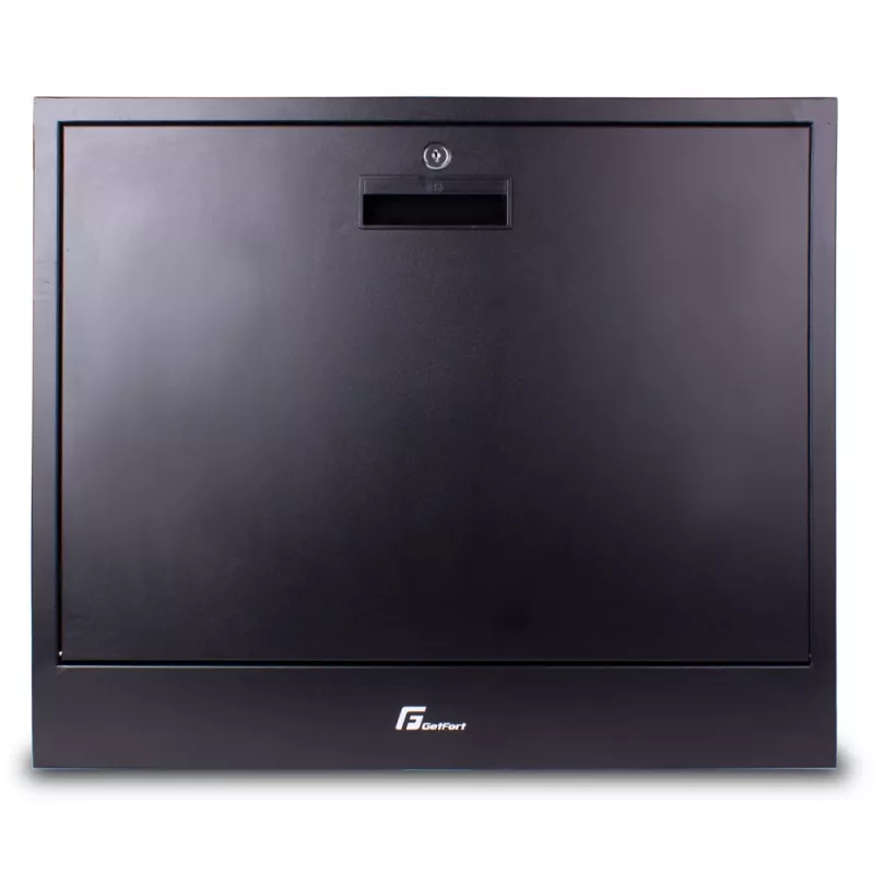 Getfort CCTV rack-skriňa 3U (Easy Access) 600x540x255mm čierna VESA