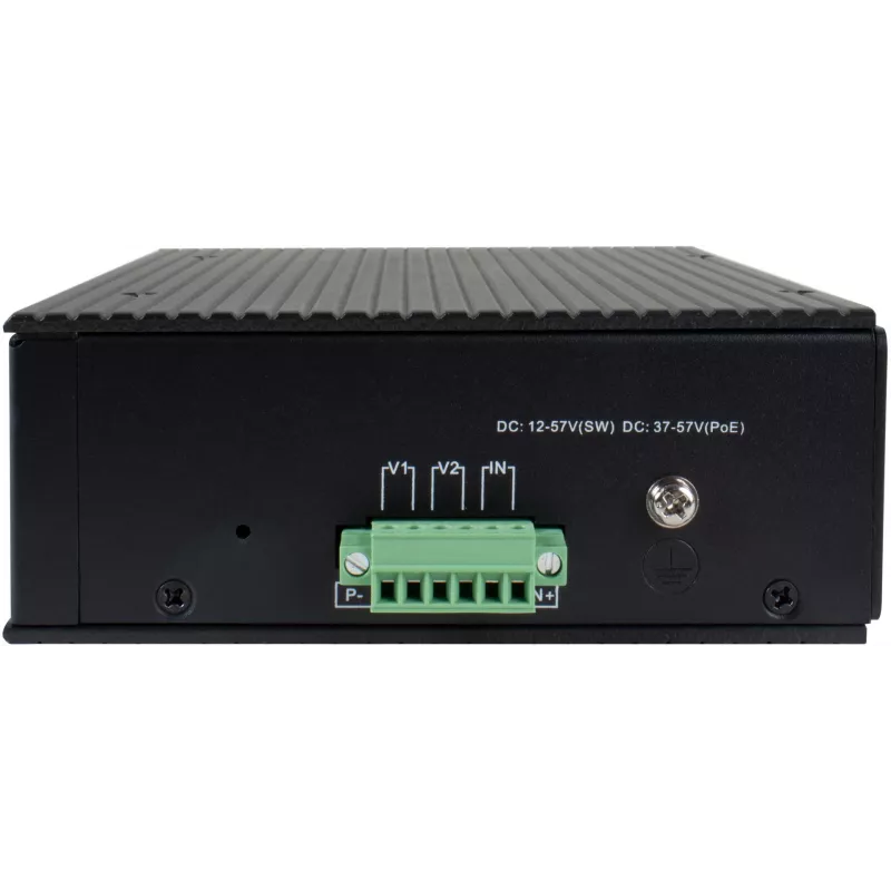 GETFORT GF-110-8PG-2G-2S priemyselný PoE+ switch, 8x PoE+ Gigabit + 2x Gigabit + 2x SFP, -40°C až 80°C