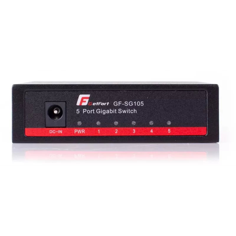 GETFORT SG105 5-portový Gigabit Ethernet desktopový switch