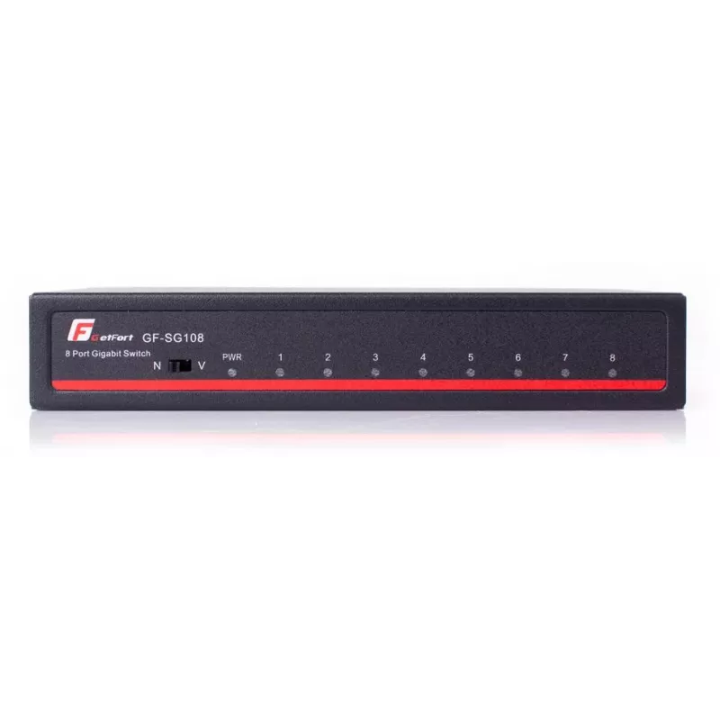 GETFORT SG108 8-portový Gigabit Ethernet desktopový switch