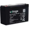 VOLTAGE AGM batéria 6V 12Ah VE6-12 (životnosť 6-9 rokov)