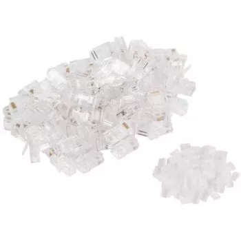 GETFORT RJ45 Cat.6 8P8C UTP modulárny konektor samec s integrovaným vodičom (balenie 100 ks)