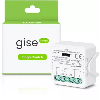 GISE Smart jednokanálový bezpotenciálový relé modul WiFi Tuya GSS-WF-DR