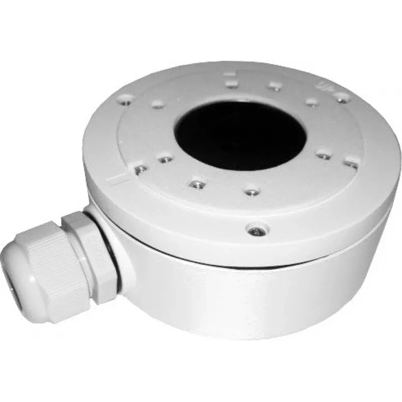 MITON MT-P1280 rozvodná krabica na omietku, IP54, sivá (RAL 7035), 128x80x50 mm