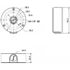 MITON MT-P134-B puzdro na omietku IP65 sivé ABS