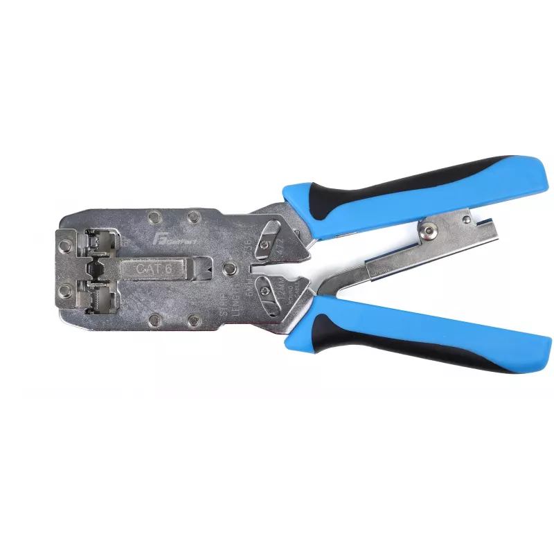 Getfort Krimpovacie kliešte RJ45 8P+6P+4P+AMP Cat.6 s reguláciou prítlaku