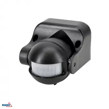 BEMKO PIR snímač pohybu 1200W 180° čierny