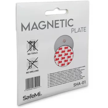 SAFEMI Magnetické montážne dosky pre dymové a CO detektory SHA-01