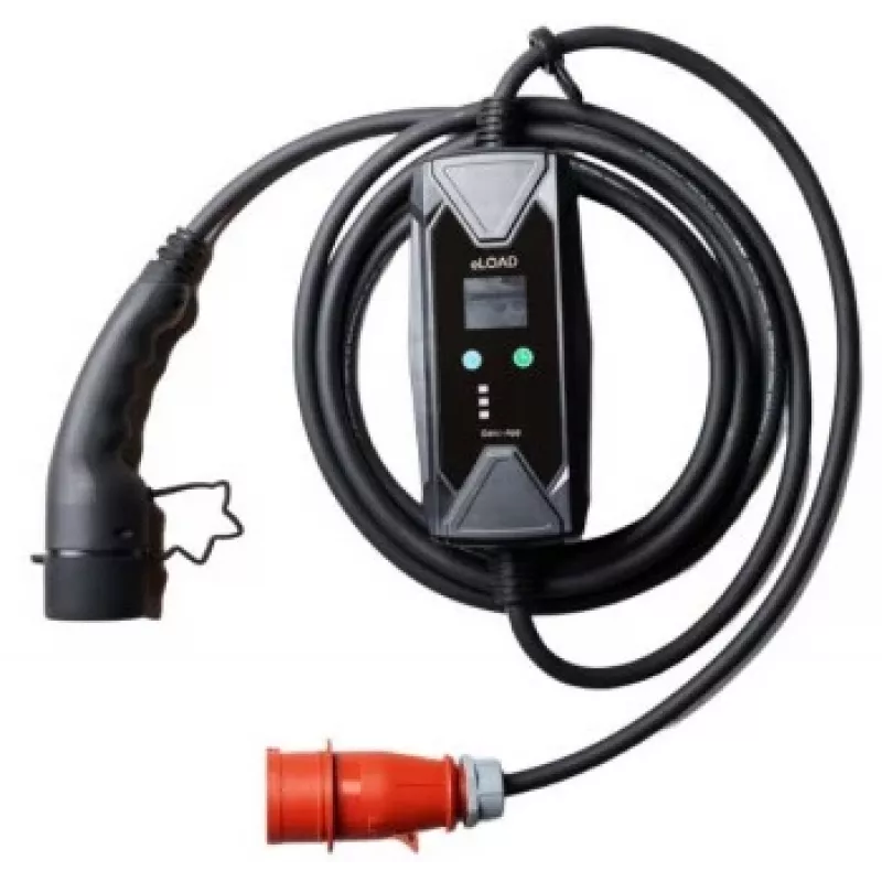 ELOAD TIE-EV16-P3-GEN2 11kW 3-fázová nabíjačka EV s diaľkovým ovládaním, Type 2, 5m kábel, IP54