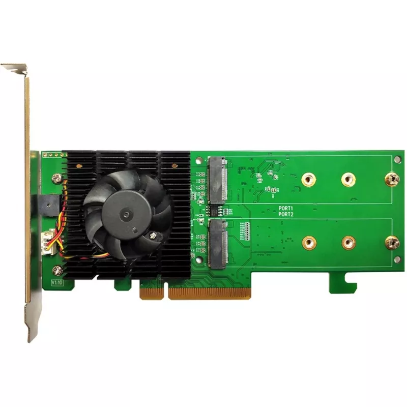 HighPoint SSD7202 úložný radič NVMe RAID