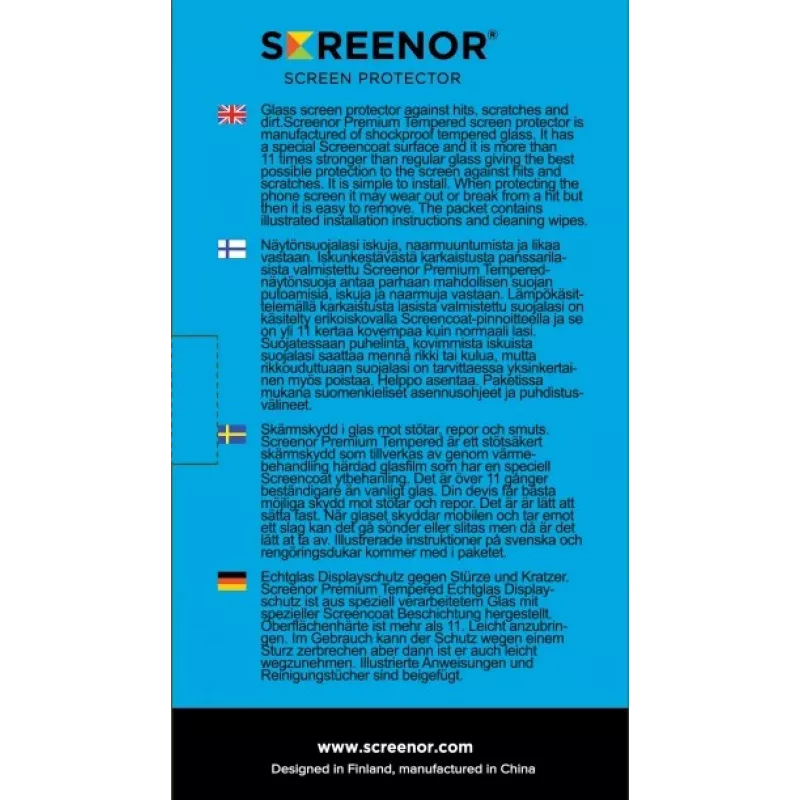 SCREENOR tvrdené sklo ochranná fólia displeja pre Samsung Galaxy XCover 5