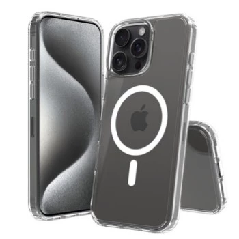 SCREENOR BUMPER iPhone 16 Pro Max MagSafe transparentný