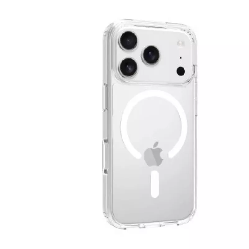 SCREENOR Bumper puzdro pre Apple iPhone 17 Pro, kompatibilné s MagSafe, transparentné