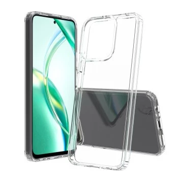 SCREENOR Bumper puzdro pre Honor 200 Smart, transparentný TPU