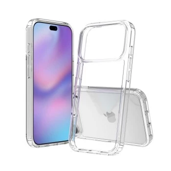 SCREENOR Bumper puzdro pre Apple iPhone 17 Pro, transparentné
