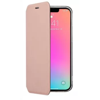 SCREENOR Clever peňaženkové puzdro pre Apple iPhone 14 - ružová