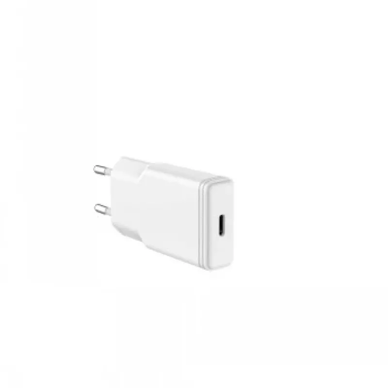 GRATEQ TAHKO 20W USB-C PD nástenná nabíjačka balenie s 1,5m USB-C na Lightning kábel, biela