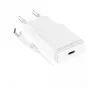 GRATEQ TAHKO 20W USB-C PD nástenná nabíjačka balenie s 1,5m USB-C na Lightning kábel, biela