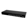 StarTech.com 8-portový 1U DVI USB KVM switch - 8-násobný DVI-I / USB-B switch pre montáž do racku
