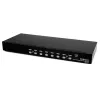 StarTech.com 8-portový 1U DVI USB KVM switch - 8-násobný DVI-I / USB-B switch pre montáž do racku