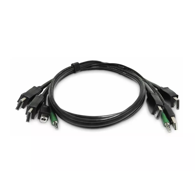 StarTech.com 2-portový DVI-I USB KVM switch s podporou audia - TAA-konformný