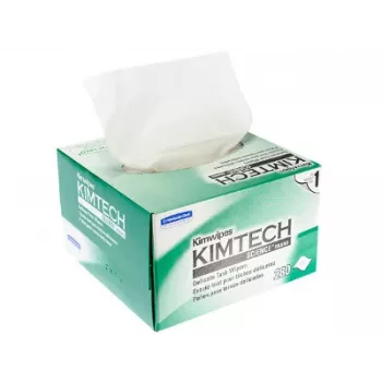KIMBERLY-CLARK KIMTECH SCIENCE Delicate Task Wipers, 280 utierok v boxe, biela, 1-vrstvová, nepúšťajúca vlákna, dávkovací box