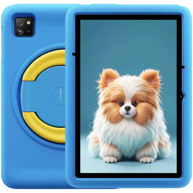 Blackview Tab A6 Kids tablet, 10,1 palca HD+ IPS, 4GB RAM, 128GB úložisko, Android 14, Ocean Blue