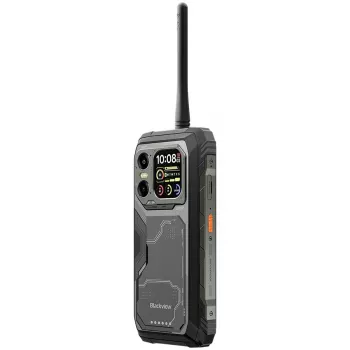 Blackview XPLORE 1 Walkie-Talkie 22 km 5G odolný telefón 6,78 palca FHD 2460x1080 120Hz + 2,01 palca 296x240 12+256 GB MTK Dimensity 7050 Octa-Core 2,4 GHz kamera 50+64+20 MP nočné videnie 20000 mAh NFC Gorilla Glass 5 Android 15 MIL-STD čierny