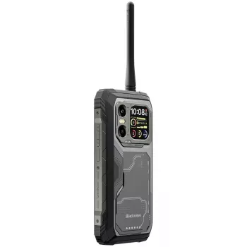 Blackview XPLORE 1 Walkie-Talkie 22 km 5G odolný telefón 6,78 palca FHD 2460x1080 120Hz + 2,01 palca 296x240 12+256 GB MTK Dimensity 7050 Octa-Core 2,4 GHz kamera 50+64+20 MP nočné videnie 20000 mAh NFC Gorilla Glass 5 Android 15 MIL-STD čierny