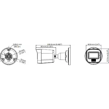 Hikvision DS-2CE16K0T-LPFS 3K 4-in-1 bullet kamera s 2,8mm objektívom a bielym svetlom