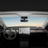 Baseus T-Space elektrický držiak do auta so solárnym panelom pre Tesla Model 3/Y - čierny