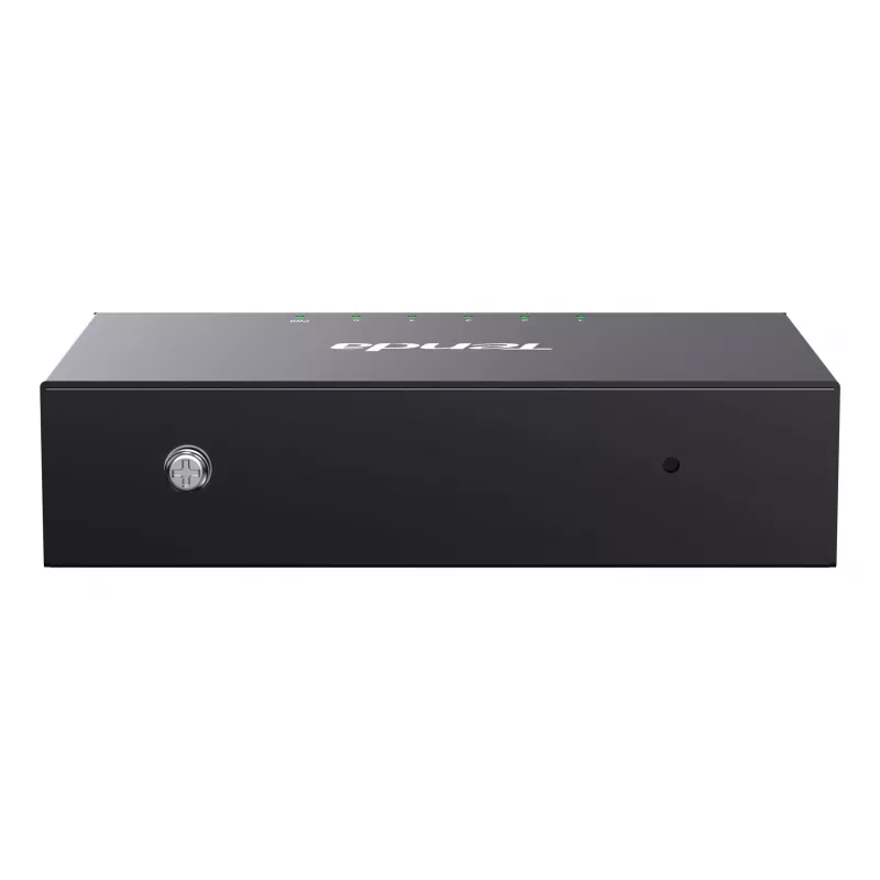 Tenda TEG1005M 5-portový Gigabit Ethernet switch desktopový plastový bez ventilátora