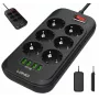 Rozdvojka LDNIO SE6403, 6 zásuviek + 4 USB