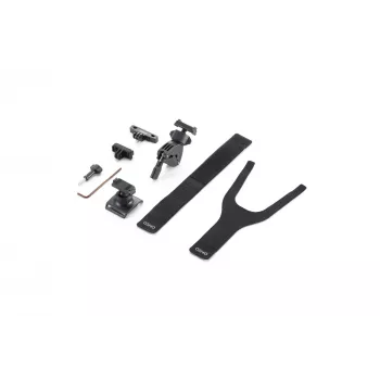 DJI Osmo Action Road Cycling Kit (hrudný popruh, držiak na riadidlá, lepiace držiaky) - čierny