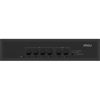 Imou SF106P 6-portový PoE+ switch (4x PoE, 2x uplink, 60W rozpočet)