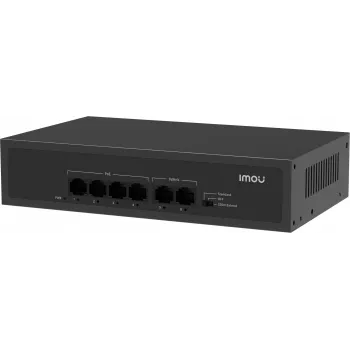 Imou SF106P 6-portový PoE+ switch (4x PoE, 2x uplink, 60W rozpočet)