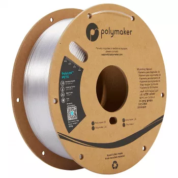 POLMASK PETG 1,75mm transparentný 1kg filament pre 3D tlačiarne
