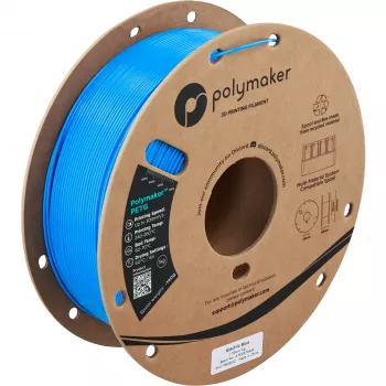Polymaker PETG filament pre 3D tlačiarne, 1,75 mm, 1 kg, Electric Blue (PB05012)