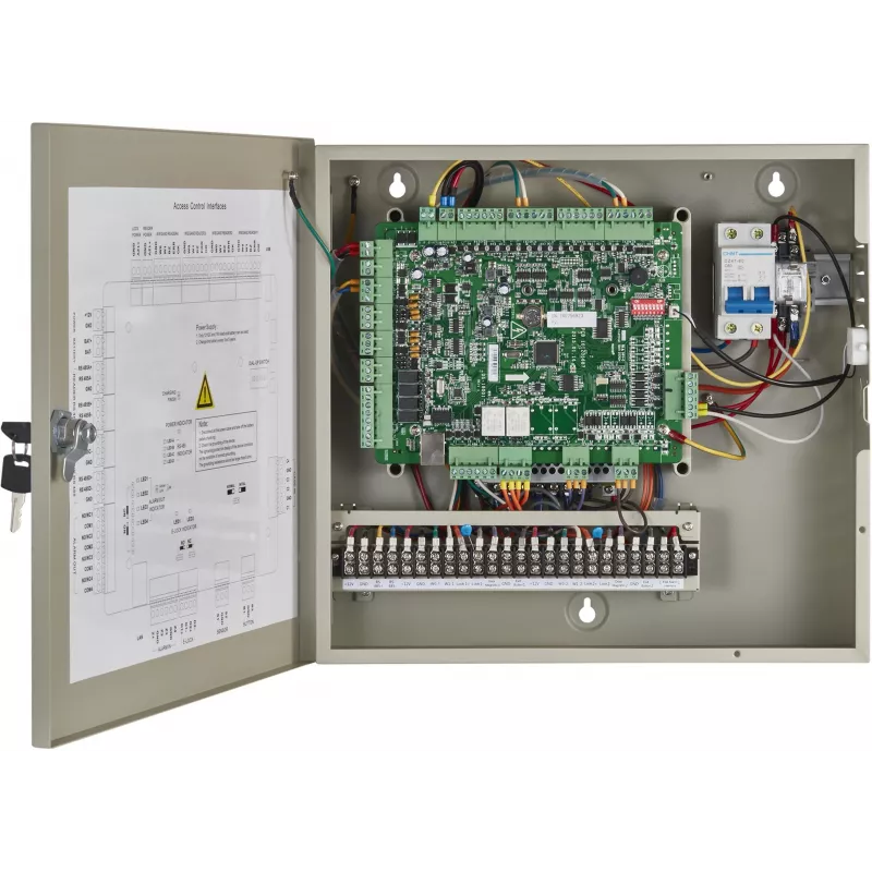 Hikvision DS-K2602T prístupový kontroler, 2 dvere, TCP/IP, RS-485, Wiegand