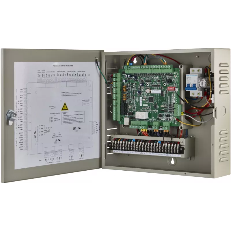 Hikvision DS-K2602T prístupový kontroler, 2 dvere, TCP/IP, RS-485, Wiegand