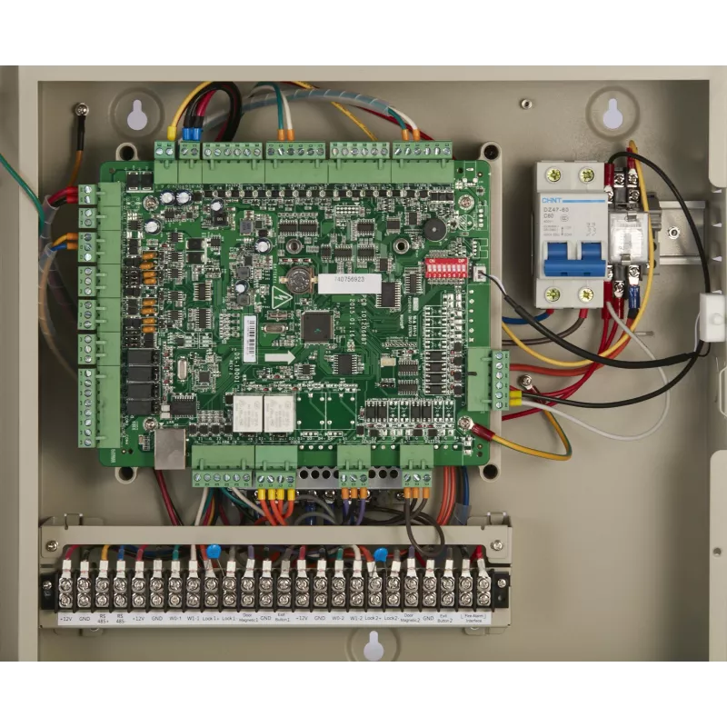 Hikvision DS-K2602T prístupový kontroler, 2 dvere, TCP/IP, RS-485, Wiegand