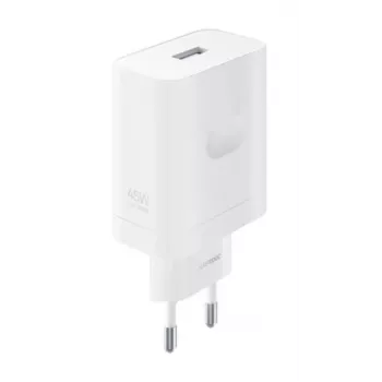 Nástenná nabíjačka Realme 45W SuperVOOC USB-A, biela