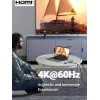 UGREEN 60515 7v1 USB-C hub, 4K 60Hz HDMI, Ethernet, 100 W PD, sivý