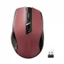 UGREEN MU006 bezdrôtová optická myš 2.4GHz / Bluetooth 5.0 4000 DPI - červená