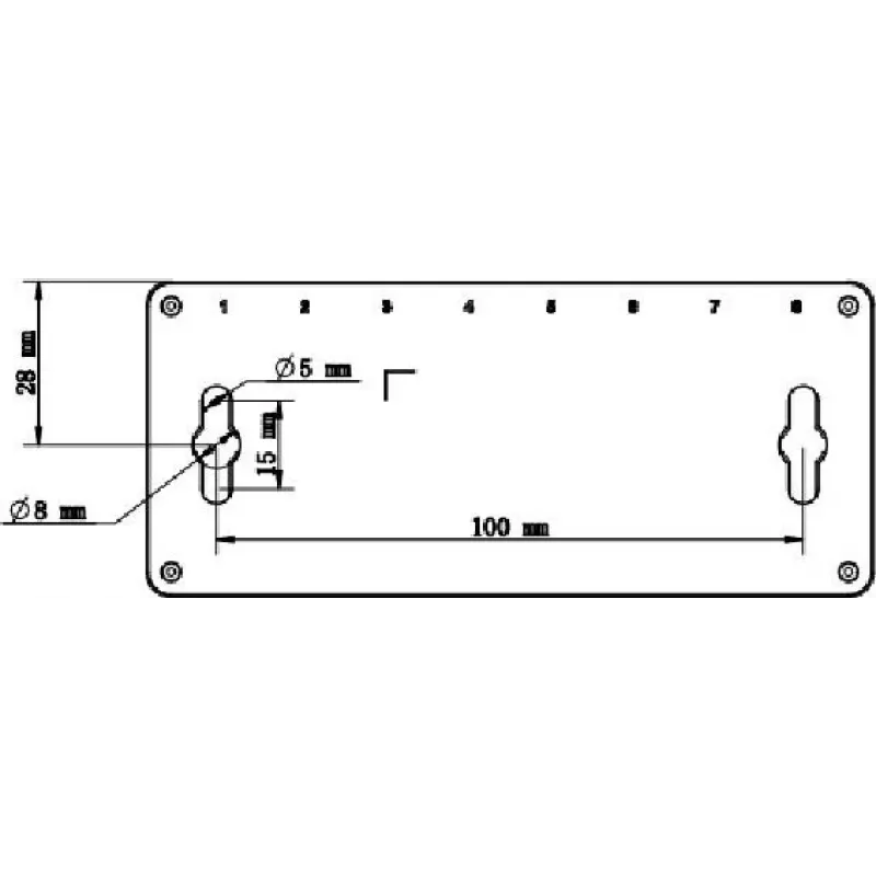 Hikvision DS-3E0108D-O neupravovaný switch 8 portov 10/100 Mbps desktop