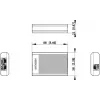 Gigabit PoE extender Hikvision DS-3E0503DP-E/R, 1x PoE In, 2x PoE Out, 802.3af/at, 30 W