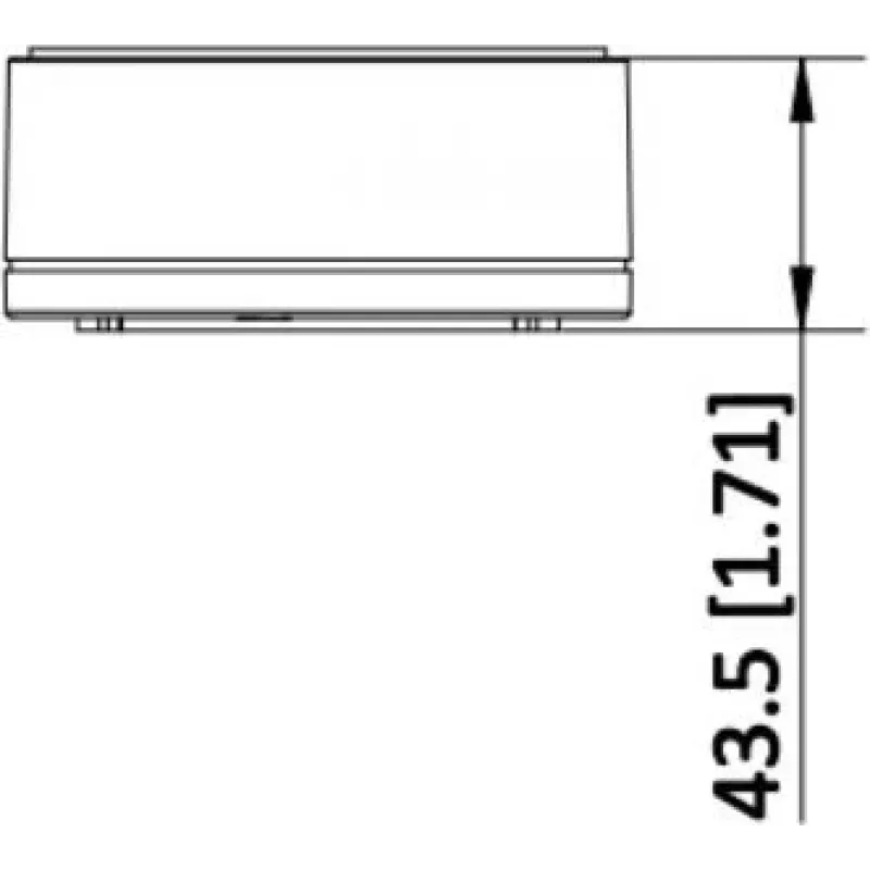 Hikvision DS-1280ZJ-S-Y(O-STD) pripojovacia krabica / montážny adaptér - biela