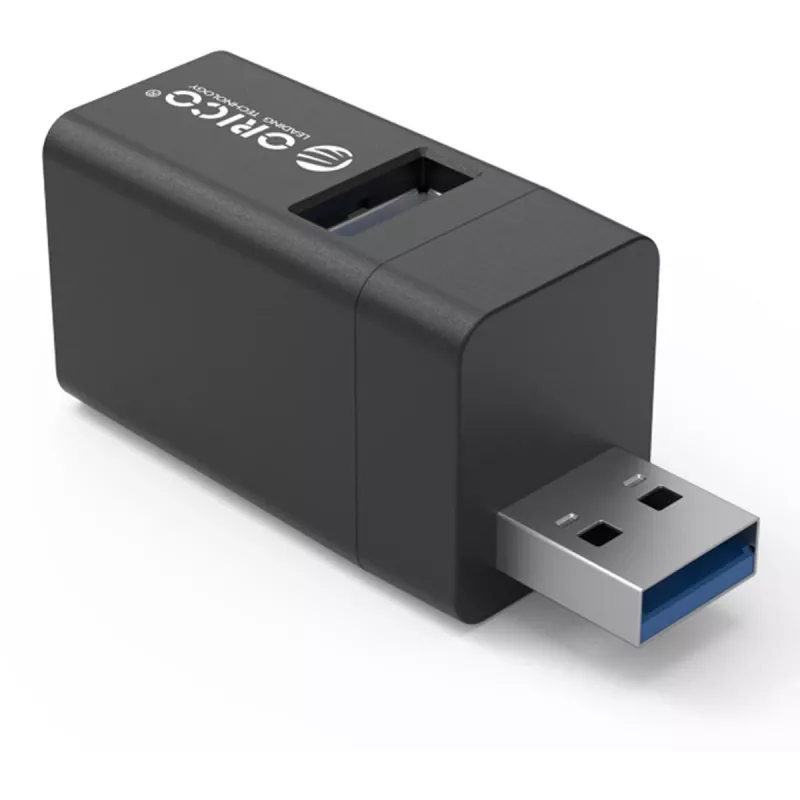 ORICO Mini 3-portový USB 3.0 hub hliník (5 Gbps, 3x USB-A)