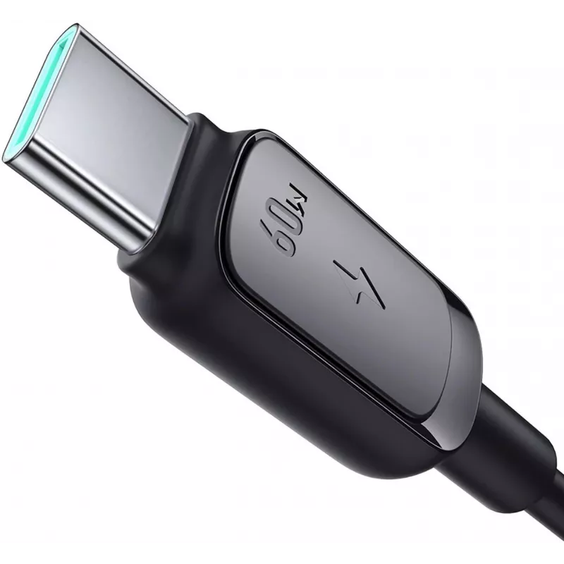 Joyroom USB-C na USB-C rýchlonabíjací kábel S-CC100A141B 120cm 60W 5A čierny
