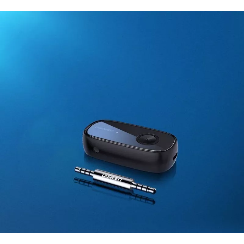 UGREEN Bluetooth 5.0 audio prijímač AUX aptX, aptX LL mini headphone Jack čierny (70304)